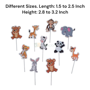 Animal Topper 2 designs Paper Topper