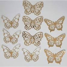 Butterfly Topper Pink & Purple Paper Topper
