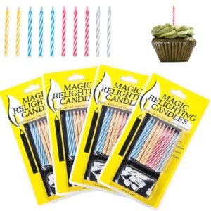 Relighting Candles Cake Decoration Accessories