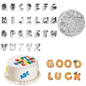 SS Medium Alphabet Cutter Fondant Cutter