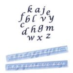 Tap-it Alphabet & Number Cutter Stamp